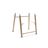 Bugaboo Giraffe front & rear leg assembly NEUTRAL WOOD - Thumbnail Slide 2 of 2