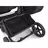 Bugaboo Donkey 5 Mono 2-in-1 stroller black base, grey mélange fabrics, morning pink sun canopy - Thumbnail Slide 5 of 10