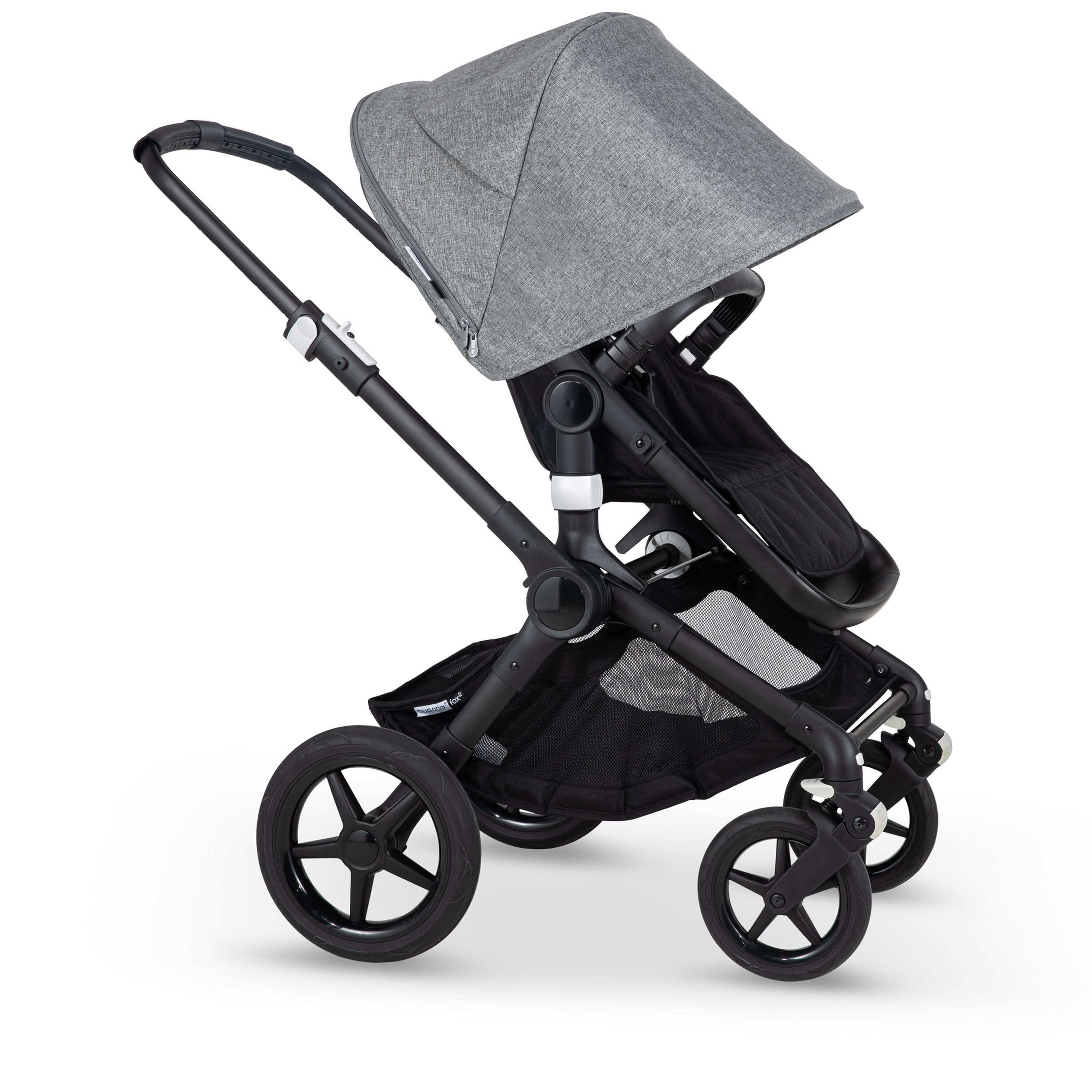Refurbished Bugaboo Fox 3/Lynx sun canopy GREY MELANGE (NR) - Main Modal Image Slide 3 of 21