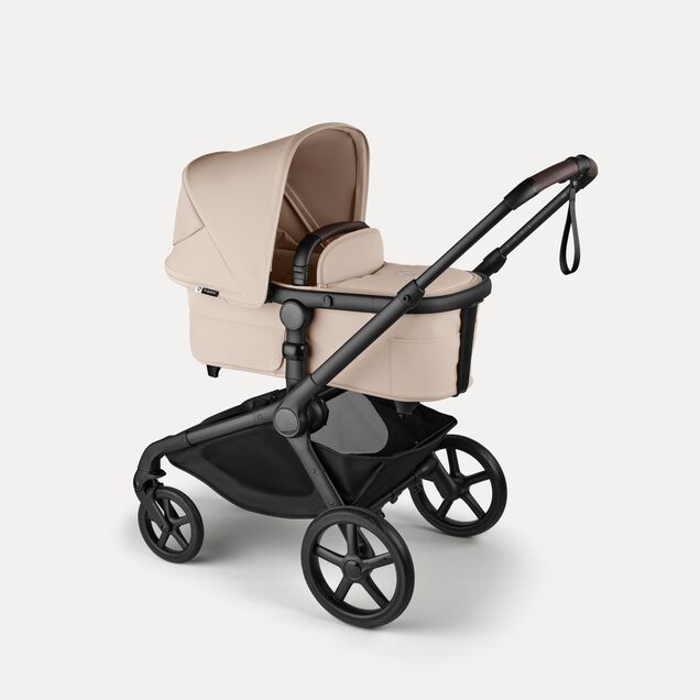 Bugaboo Kangaroo 2-in-1 stroller with one bassinet, Desert Taupe fabrics, and Desert Taupe sun canopy. - Main Image Slide 3 of 20