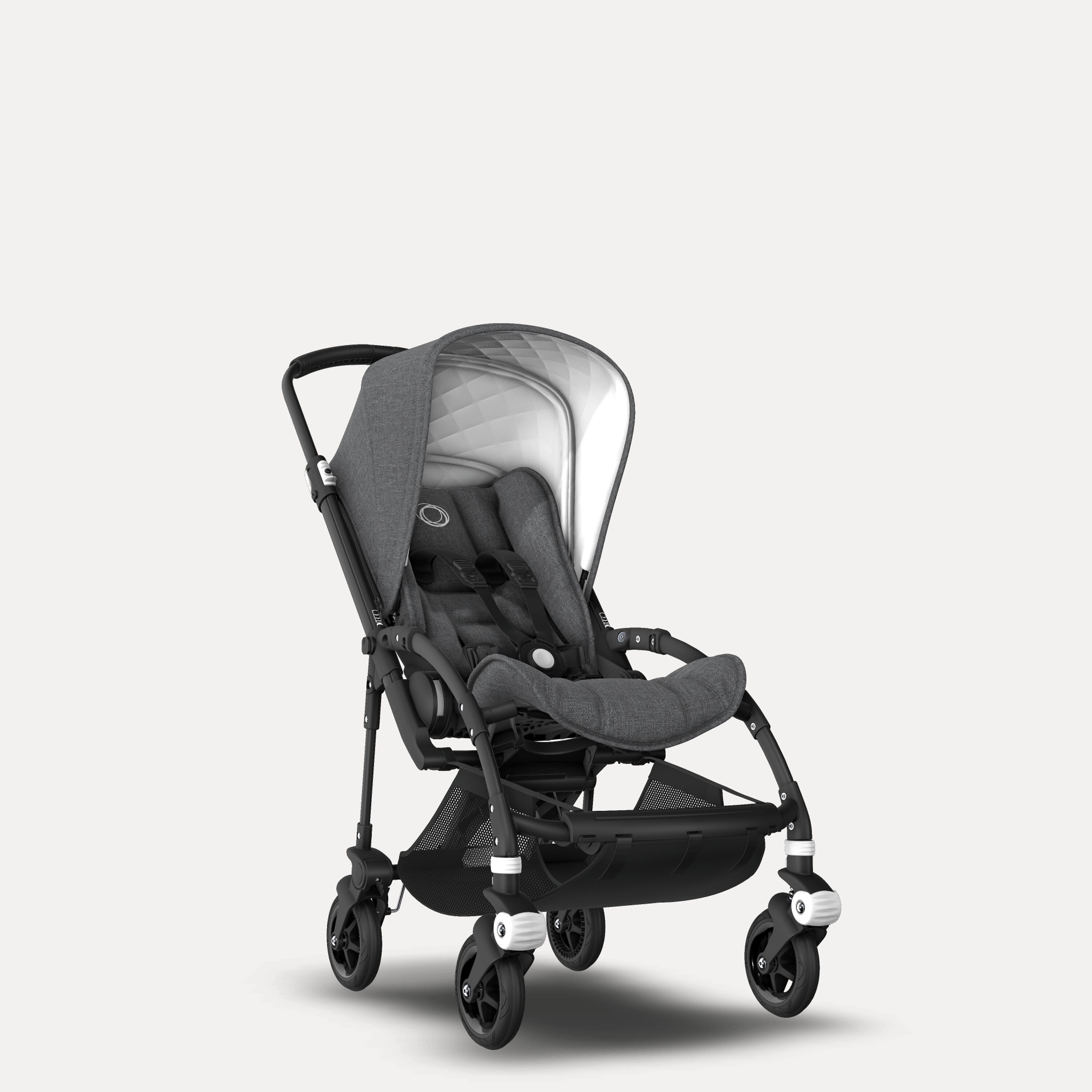 Bugaboo Bee5 Classic complete UK BLACK/GREY MELANGE - Main Modal Image Slide 1 of 7