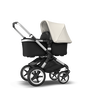 EU - Bugaboo Fox stroller bundle alu black fresh white