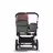 Bugaboo Donkey 5 Mono 2-in-1 stroller graphite base, grey mélange fabrics, morning pink sun canopy - Thumbnail Slide 3 of 10