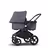 Bugaboo Fox 2 travel system steel blue sun canopy, steel blue fabrics, black base - Thumbnail Slide 3 of 15