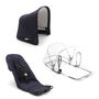 Bugaboo Donkey3 Classic duo fabric set complete DARK NAVY - Thumbnail Slide 1 of 2