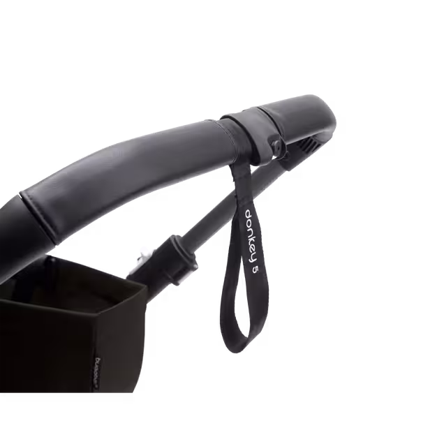 Bugaboo Donkey 5 Mono complete ASIA GRAPHITE/MIDNIGHT BLACK-SUNRISE RED - Main Image Slide 2 of 11