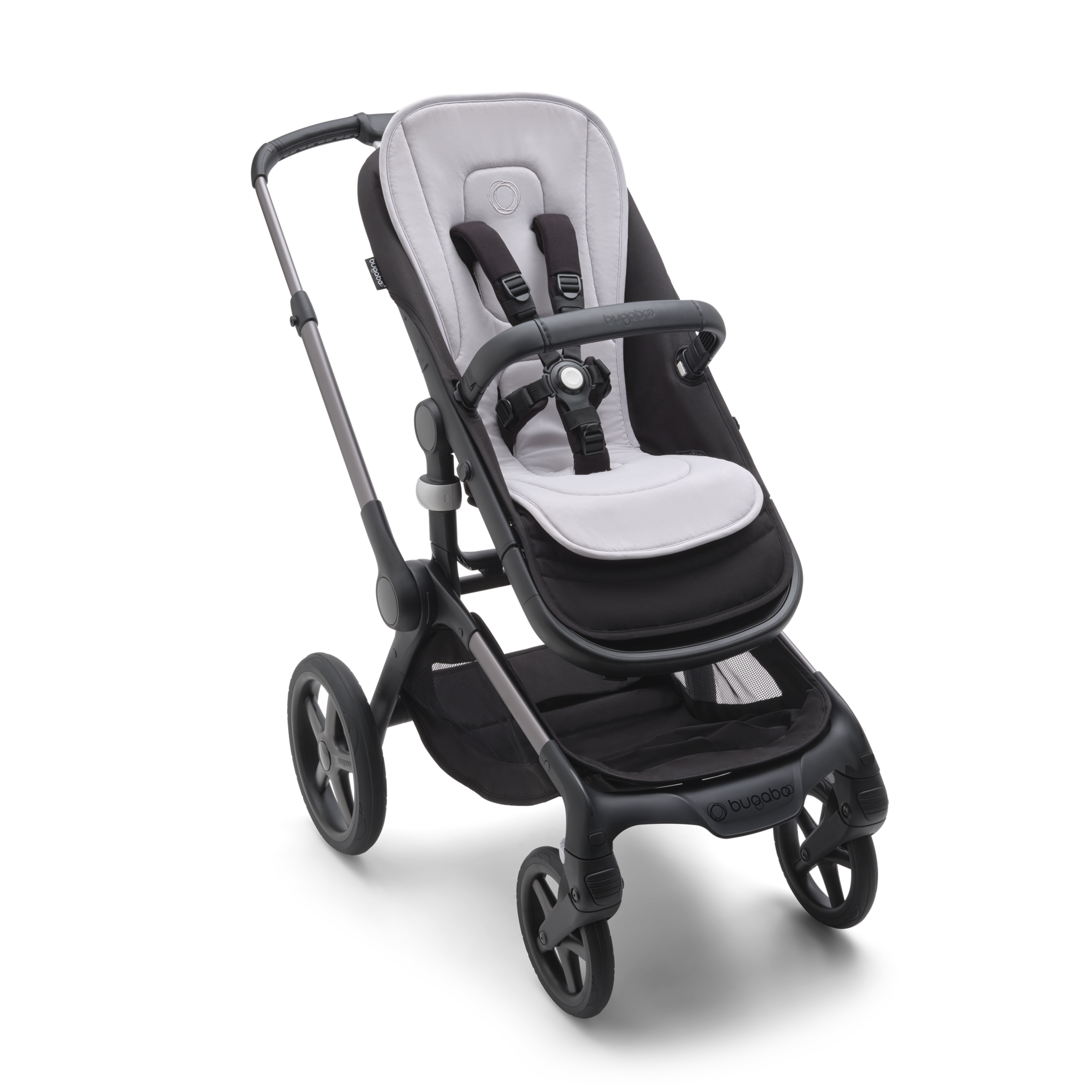 Bugaboo dual comfort seat liner MISTY GREY - Thumbnail Slide 2 of 3