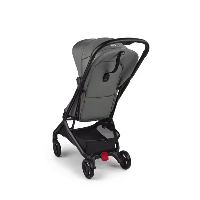 Bugaboo Butterfly 2 Plus travel pram black base, forest green fabrics, forest green sun canopy - Main Image Slide 3 of 12