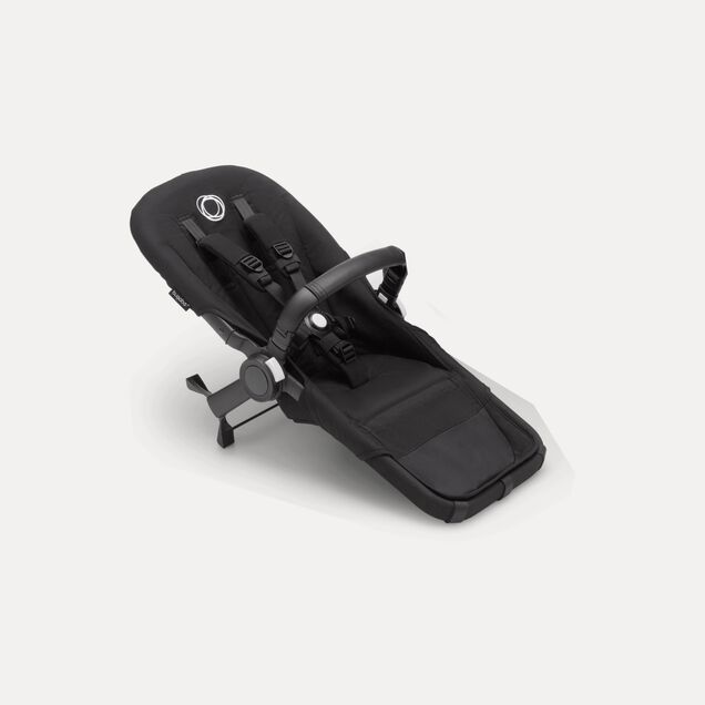 Bugaboo Donkey 5 Duo extension set RW fabric US MIDNIGHT BLACK - Main Image Slide 1 of 2