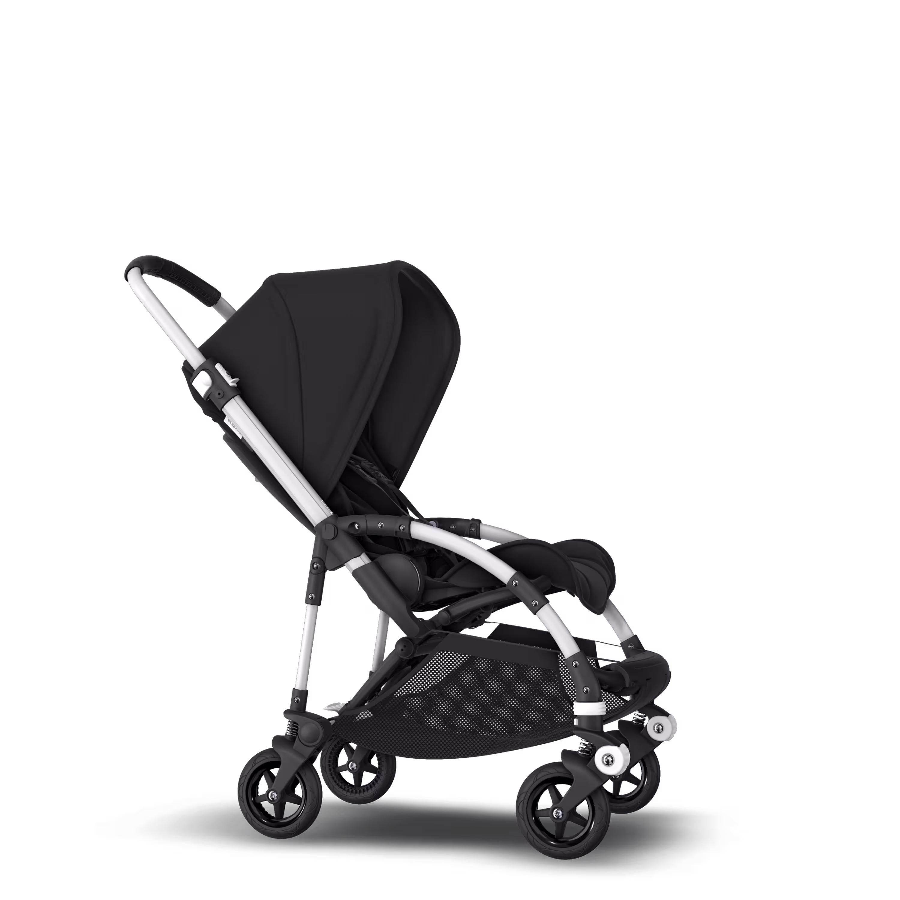 Bugaboo Bee 5 travel system black sun canopy, black fabrics, aluminium base - Main Modal Image Slide 9 of 15