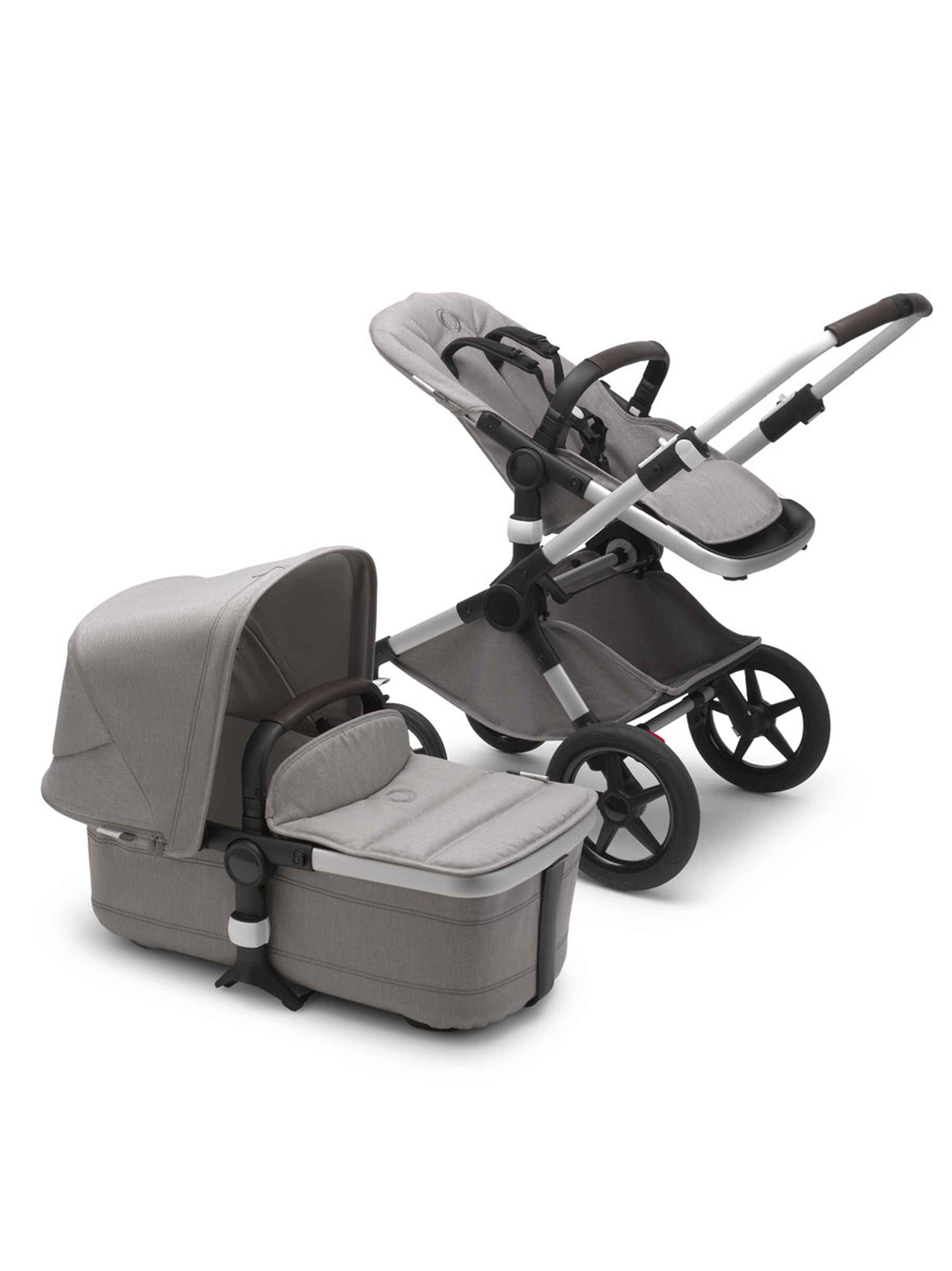 Bugaboo Fox 2 Mineral complete | ALU/LIGHT GREY - Thumbnail Slide 4 van 4