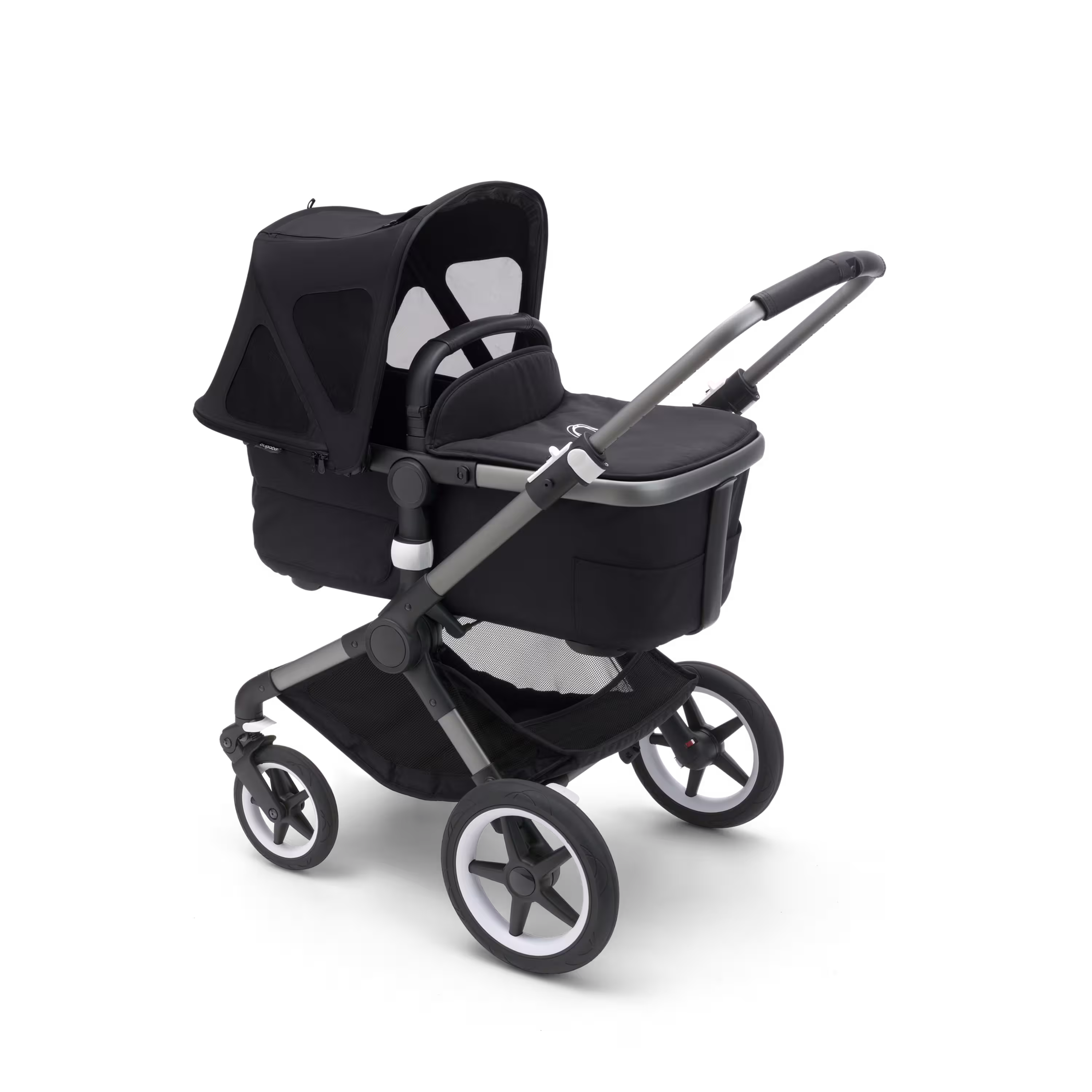 Bugaboo Fox/Cameleon3/Lynx breezy sun canopy v2 MIDNIGHT BLACK - Main Modal Image Slide 4 of 6