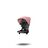 Refurbished Bugaboo Ant style set complete GREY MELANGE-PINK MELANGE - Thumbnail Slide 5 of 7