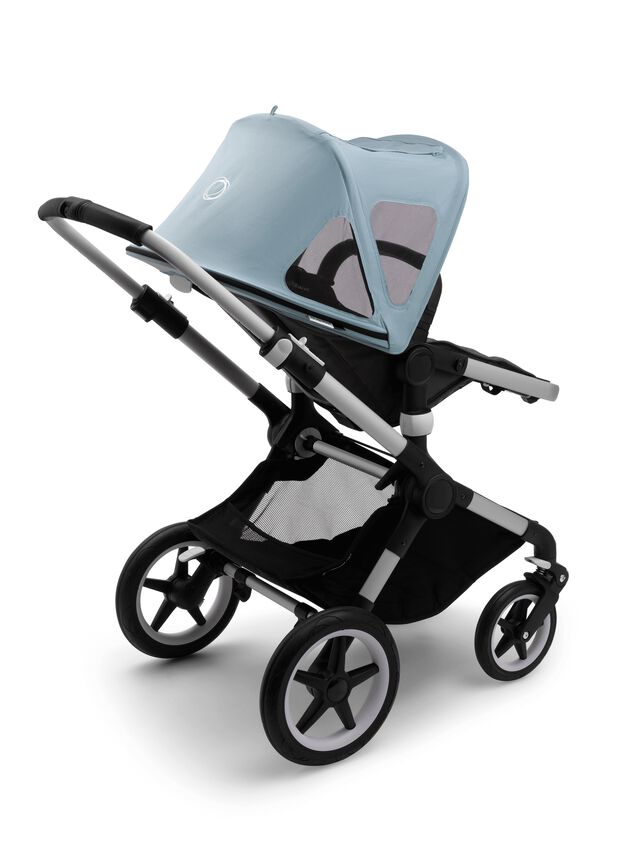 Refurbished Bugaboo Fox2/Cameleon3 breezy sun canopy VAPOR BLUE - Main Image Slide 2 of 22