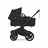 Bugaboo Donkey 6 2-in-1  stroller black base, heritage black fabrics, heritage black sun canopy - Thumbnail Slide 2 of 10