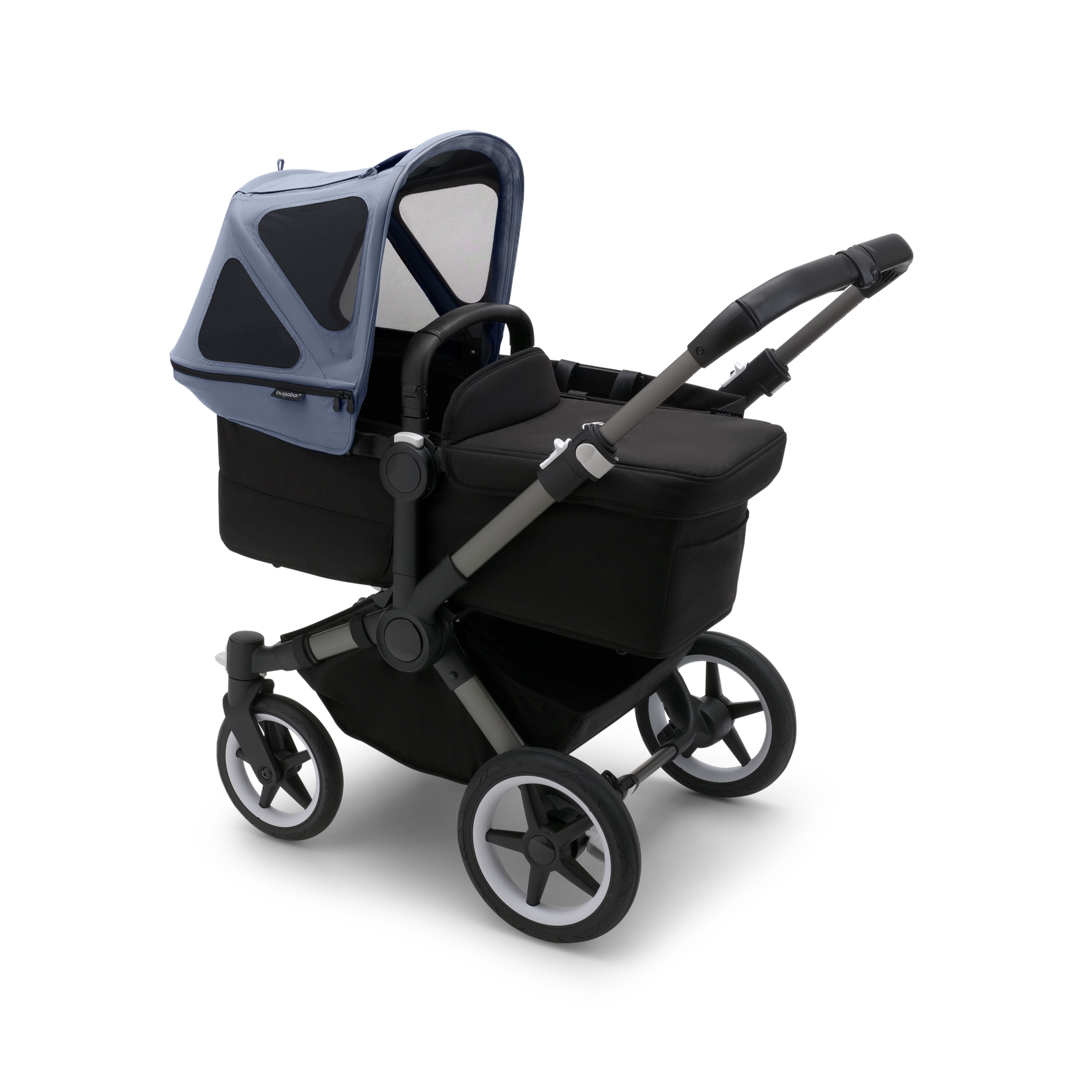Bugaboo Donkey breezy sun canopy SEASIDE BLUE - Thumbnail Slide 2 of 4