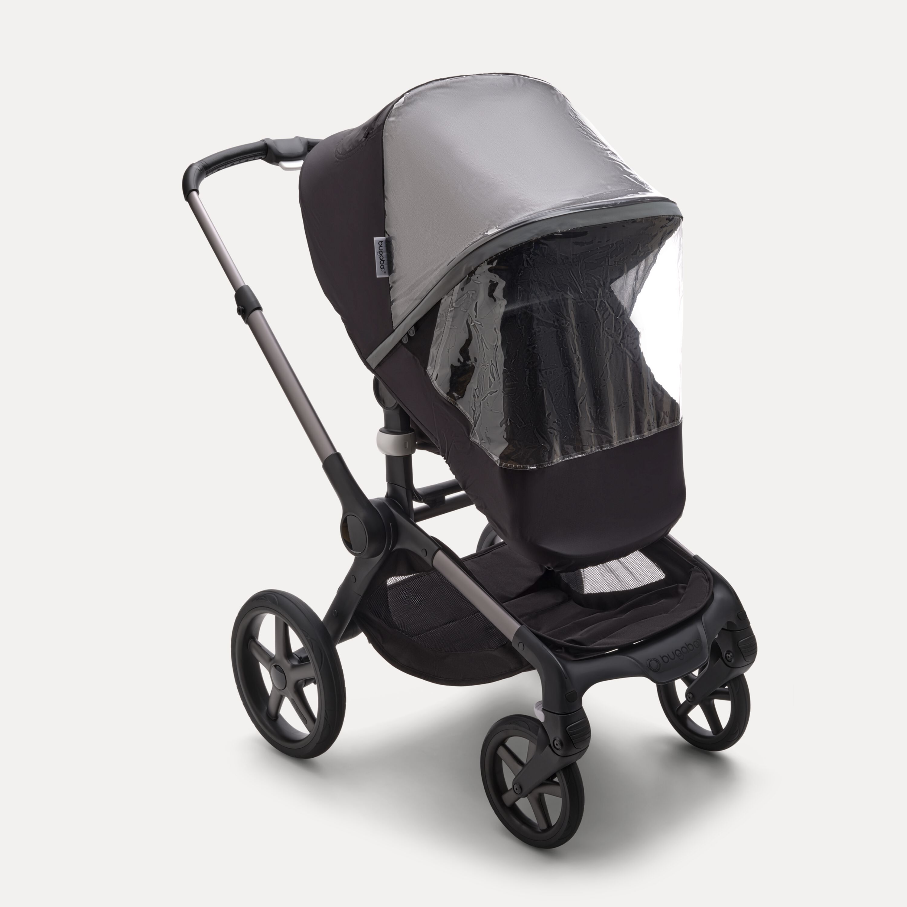 Refurbished Bugaboo Fox/Cameleon high performance raincover BLACK - Main Modal Image Slide 4 of 11