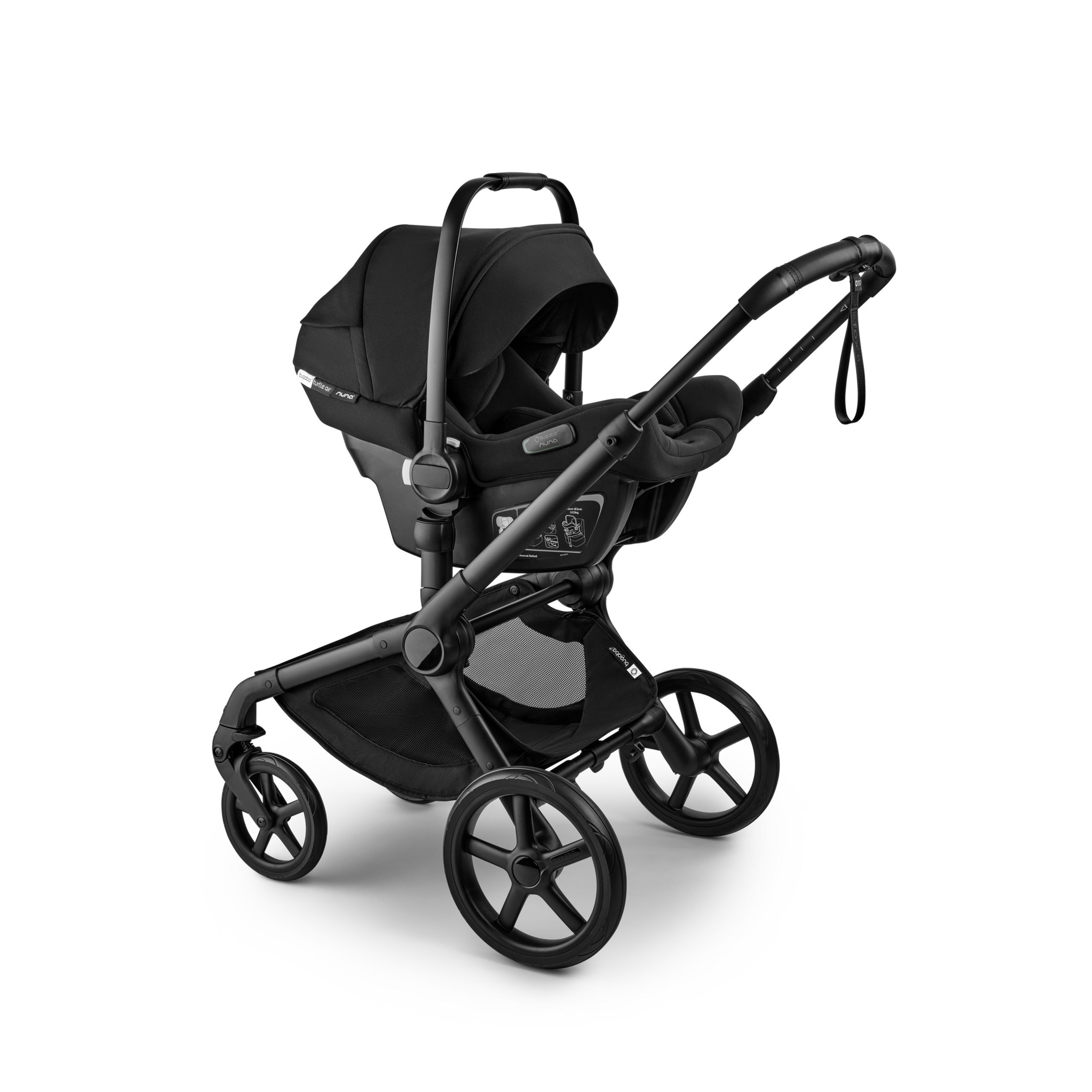 Bugaboo Fox 5 Renew stroller with the Bugaboo Turtle Air by Nuna car seat. - Thumbnail Slide 11 of 12