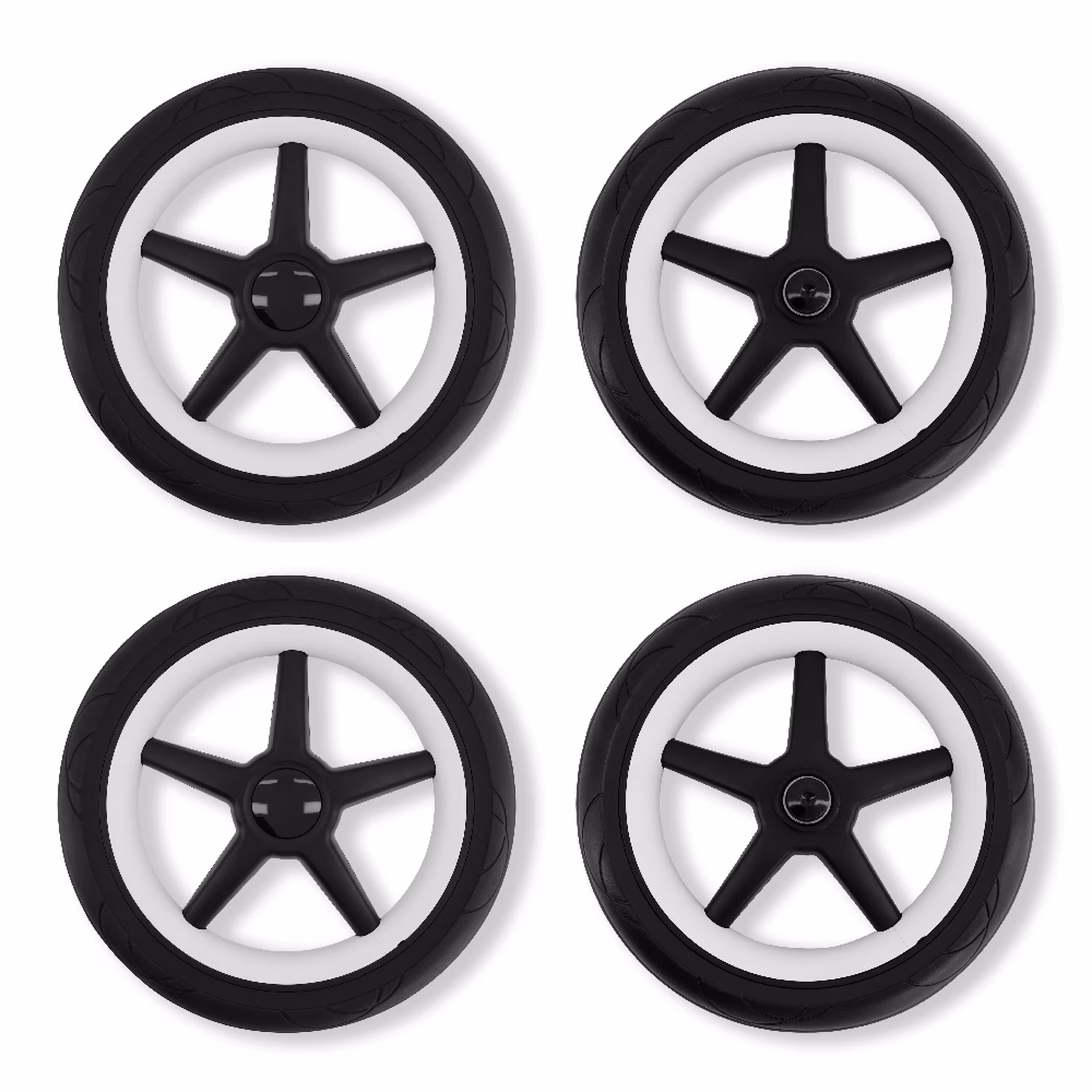 Bugaboo Donkey/Buffalo wheels replacement set (4 white) - Main Modal Image Slide 1 of 2