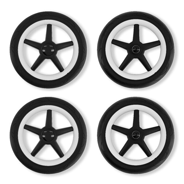 Bugaboo Donkey/Buffalo wheels replacement set (4 white) - Main Image Slide 1 of 2