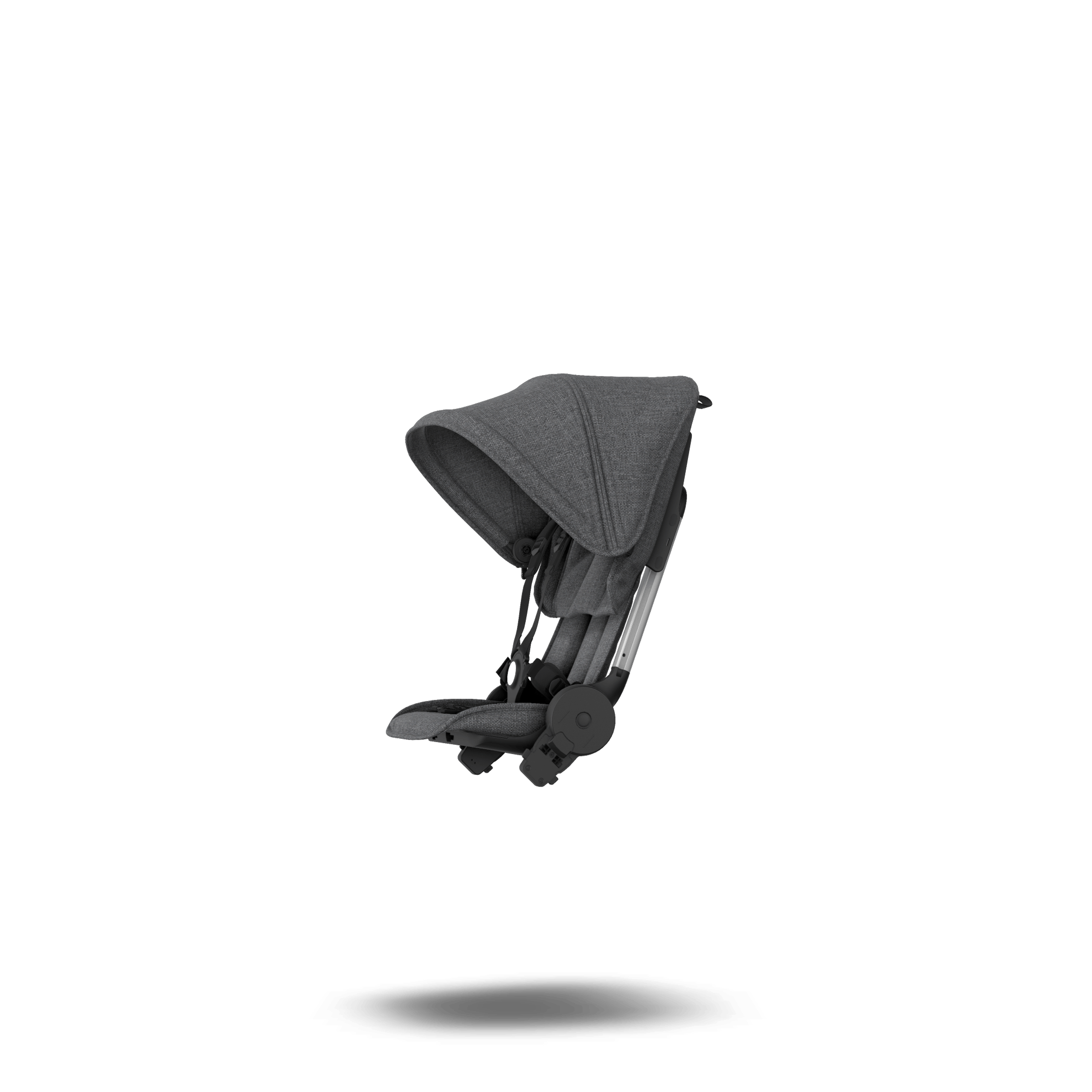 Refurbished Bugaboo Ant style set complete GREY MELANGE-GREY MELANGE - Thumbnail Slide 2 of 7
