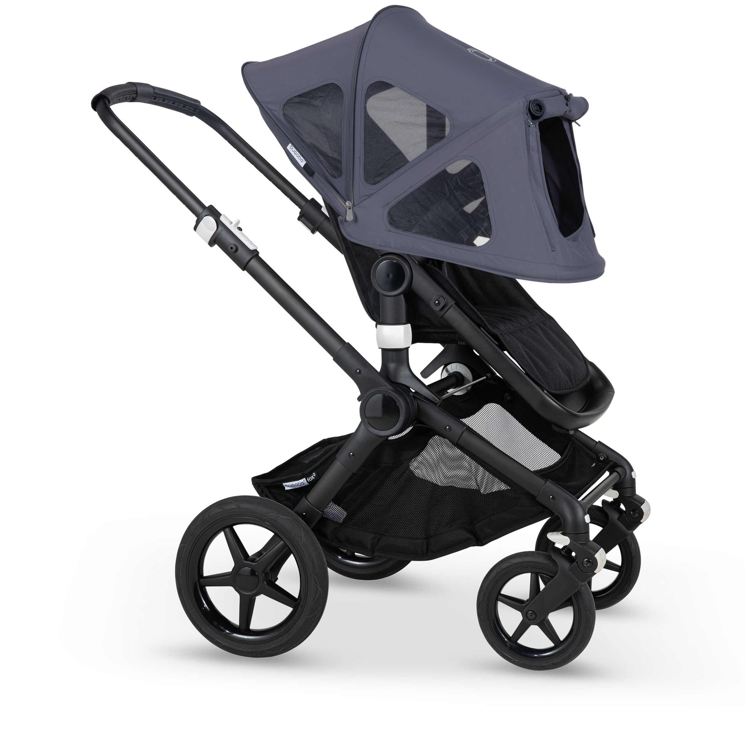 Bugaboo Fox 3/Cameleon 3 breezy sun canopy STELLAR/ STEEL BLUE - Thumbnail Slide 5 of 20