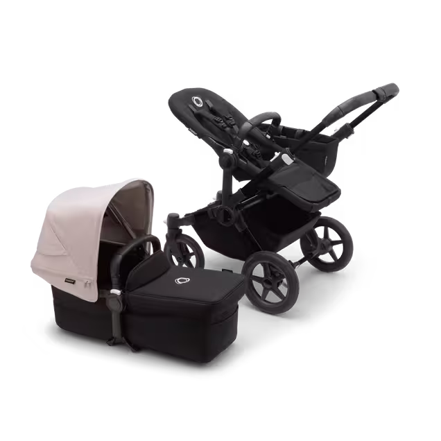 Bugaboo Donkey 5 Mono complete ASIA BLACK/MIDNIGHT BLACK-MISTY WHITE - Main Image Slide 11 of 11