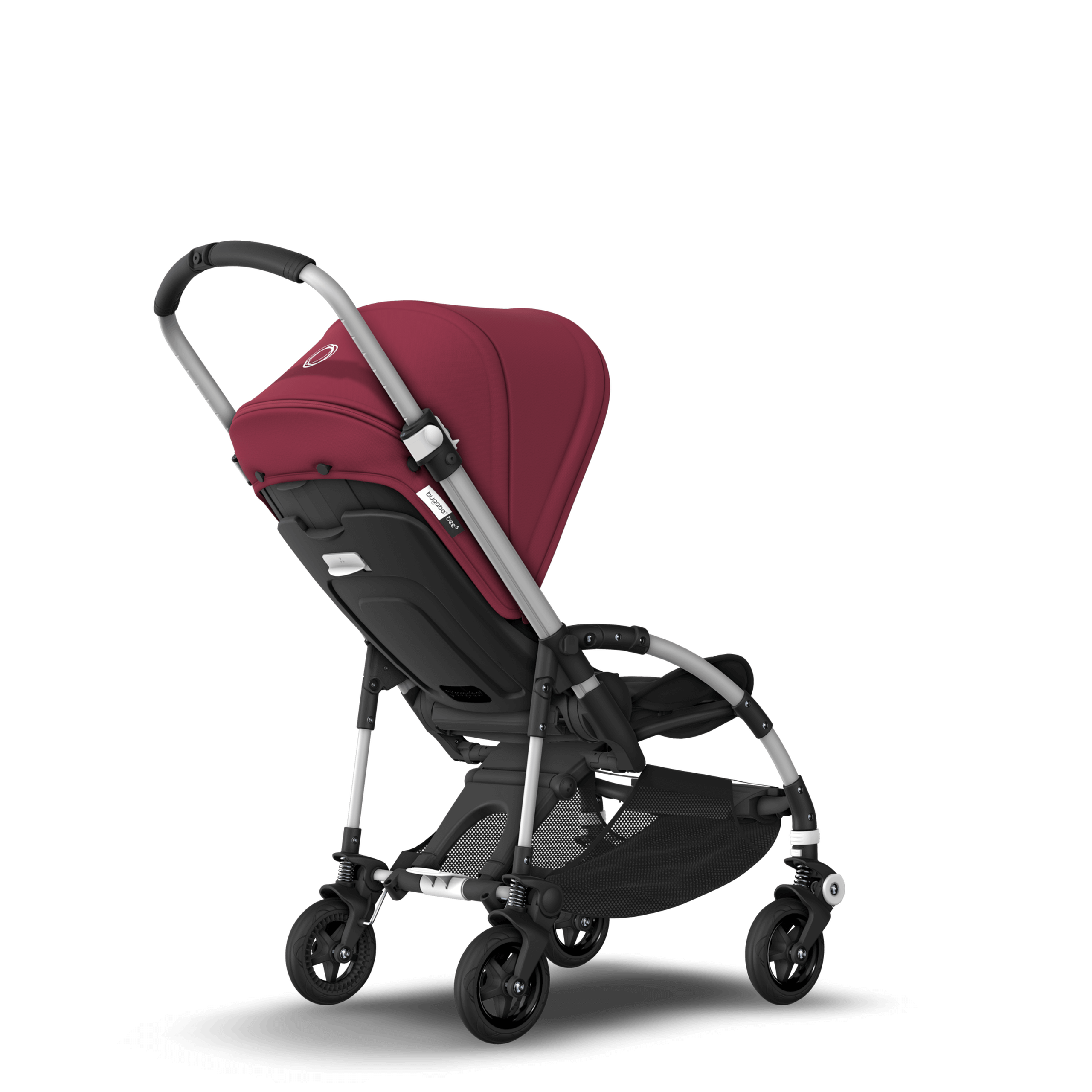 Refurbished Bugaboo Bee5 complete ALU/BLACK-RUBY RED - Thumbnail Slide 4 of 6
