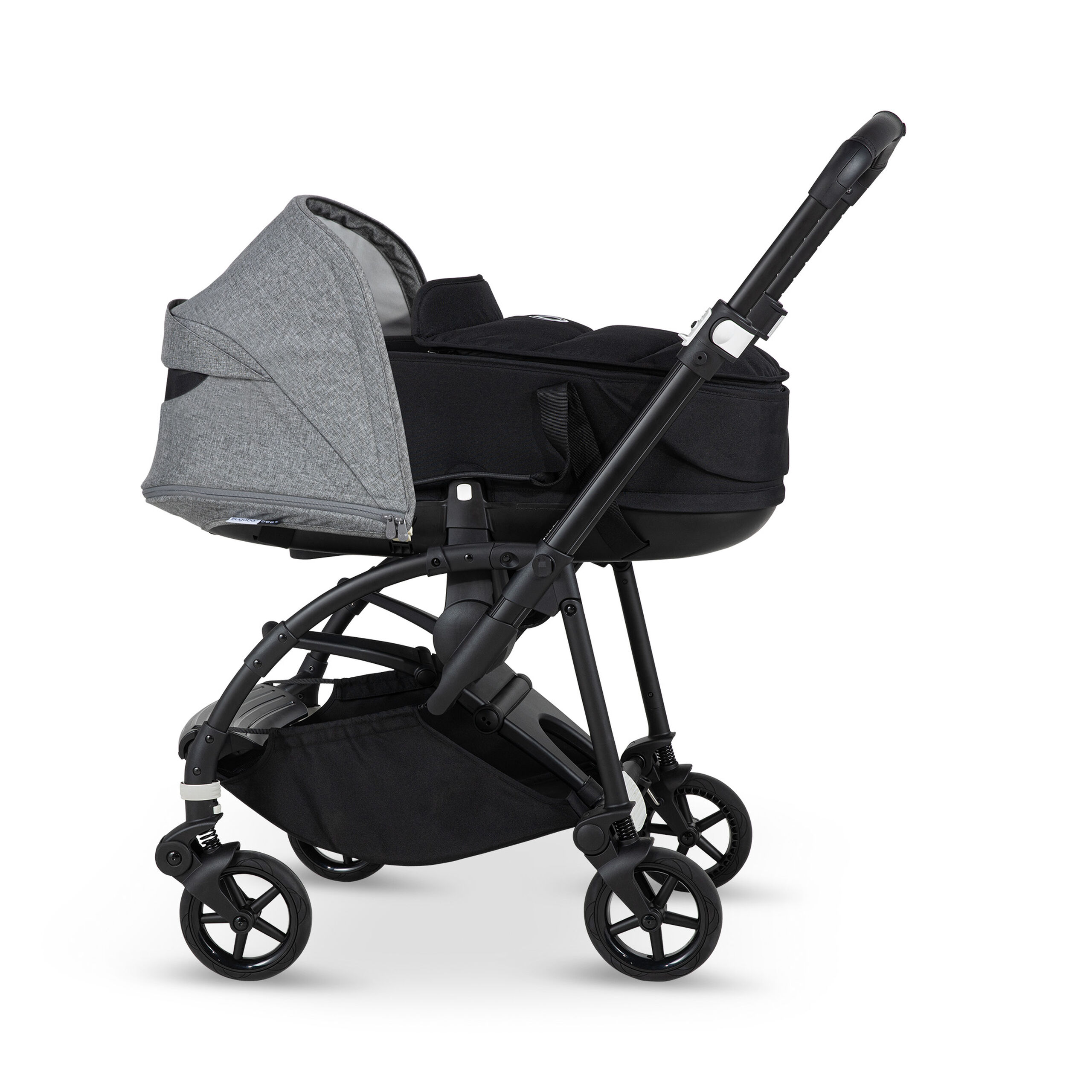 Refurbished Bugaboo Bee6 sun canopy GREY MELANGE - Thumbnail Slide 14 of 23