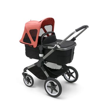 Bugaboo Fox/Cameleon3/Lynx breezy sun canopy SUNRISE RED - view 2