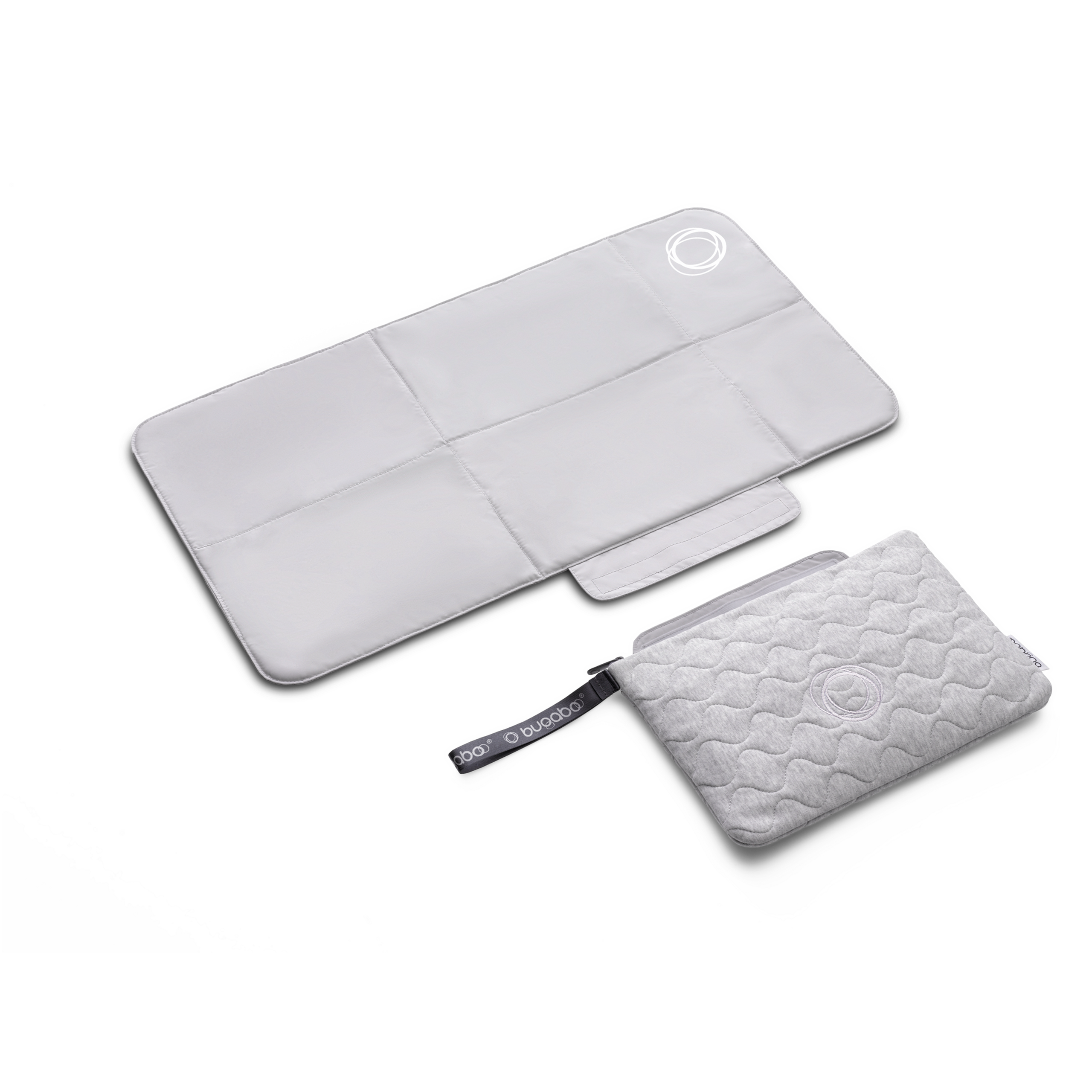 Refurbished Bugaboo changing clutch LIGHT GREY MELANGE - Thumbnail Slide 5 of 5