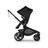 Bugaboo Kangaroo 2-in-1 stroller with one seat, Midnight Black fabrics, and Midnight Black sun canopy. - Thumbnail Slide 4 of 18