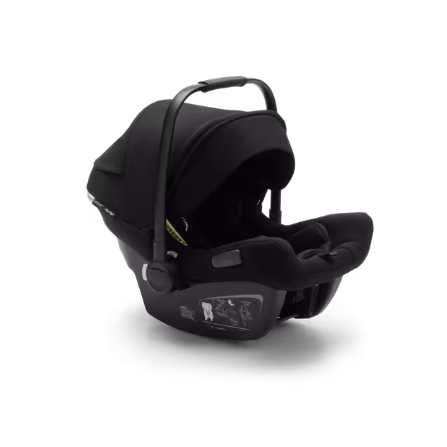 Bugaboo Bee 5 travel system black sun canopy, black fabrics, aluminium base - Main Image Slide 11 of 15