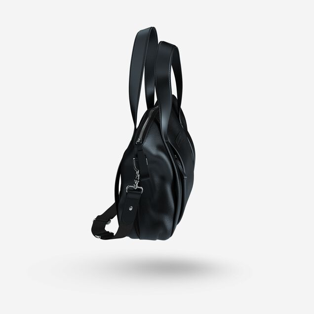 Storksak + Bugaboo leather bag BLACK - Main Image Slide 4 of 8