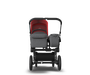 US - Bugaboo D3M stroller bundle black grey melange red - Thumbnail Slide 3 of 4