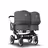 AU - Bugaboo Donkey 3 Twin Seat and Bassinet Stroller Grey Melange, Aluminum chassis - Thumbnail Slide 1 of 8
