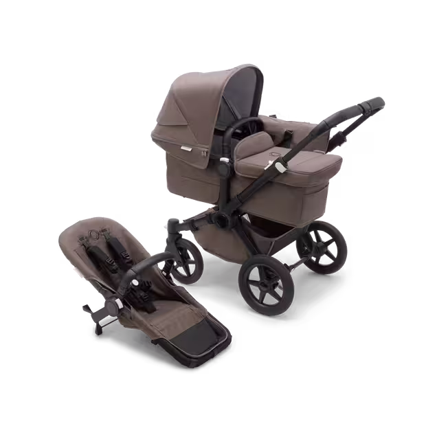 Bugaboo Donkey 5 Mineral Mono complete BLACK/TAUPE - Main Image Slide 1 of 5