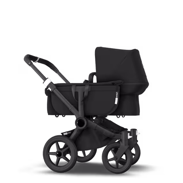 Bugaboo Donkey 3 Mono travel system black sun canopy, black fabrics, black base - Main Image Slide 6 of 16