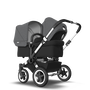 US - D2D stroller bundle aluminum, black, grey melange - Thumbnail Slide 1 of 4