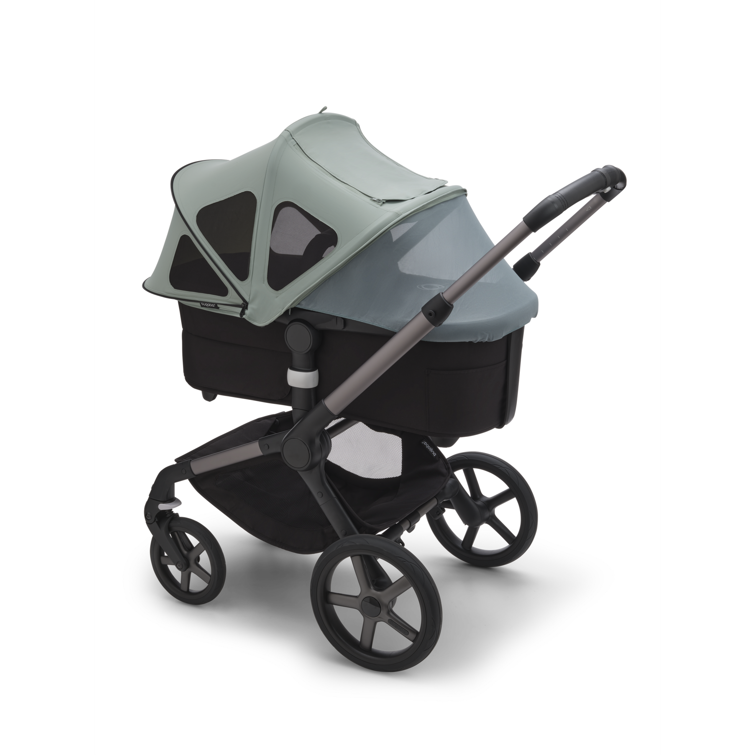 Bugaboo Fox/Cameleon3/Lynx breezy sun canopy v2 PINE GREEN - Thumbnail Slide 5 of 5