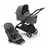 Bugaboo Dragonfly seat/bassinet complete US BLACK/FOREST GREEN-FOREST GREEN - Thumbnail Slide 1 of 10