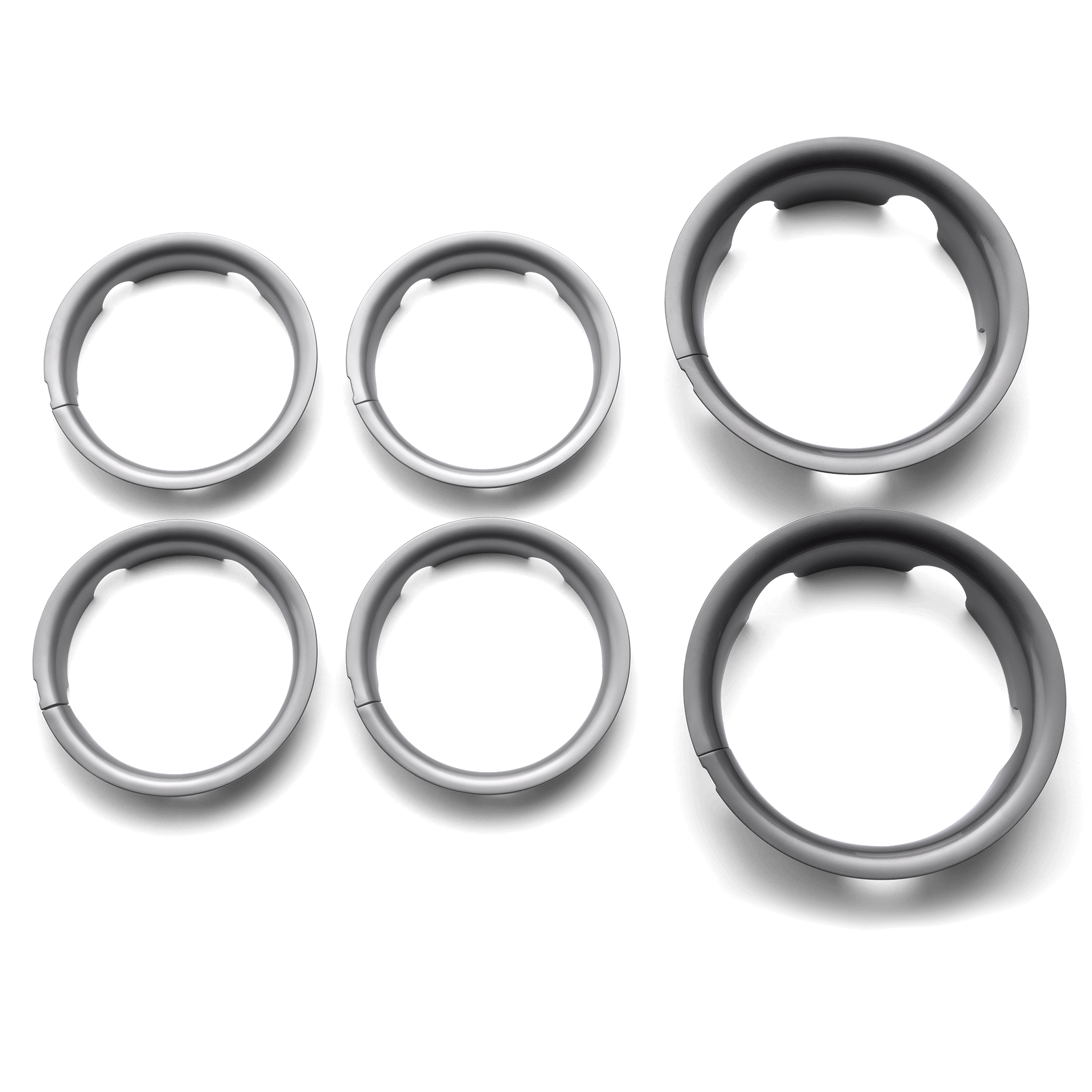 Bugaboo Ant wheel caps METALLIC GREY - Thumbnail Slide 2 of 2