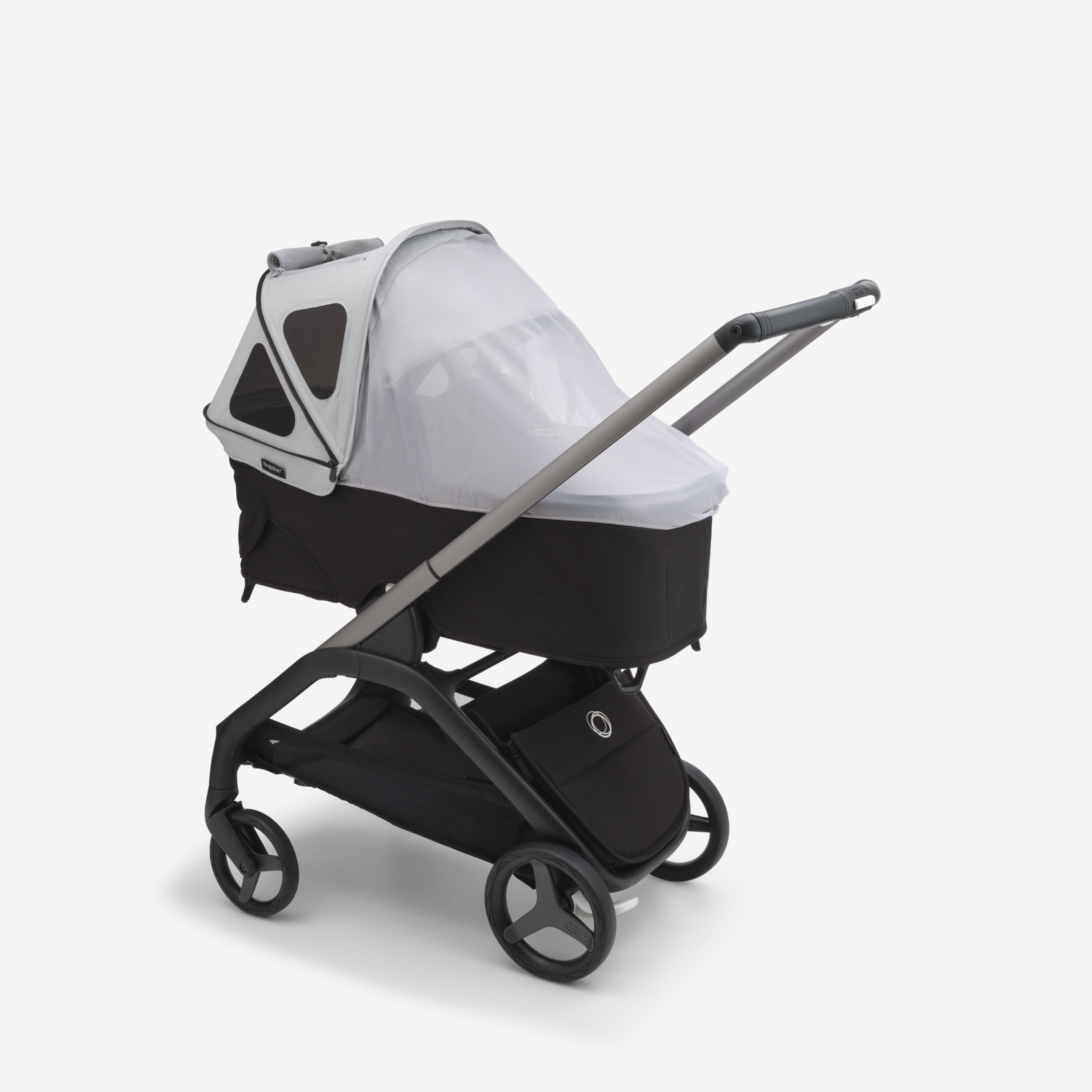 Refurbished Bugaboo Dragonfly breezy sun canopy MISTY GREY - Main Modal Image Slide 4 of 5