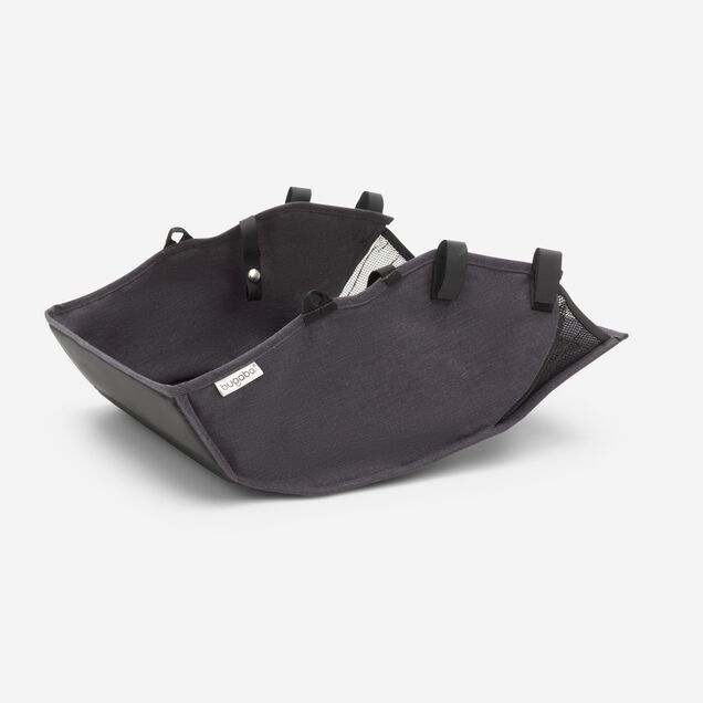 Bugaboo Donkey 5 Mineral underseat basket RW fabric US WASHED BLACK - Main Image Slide 1 of 1