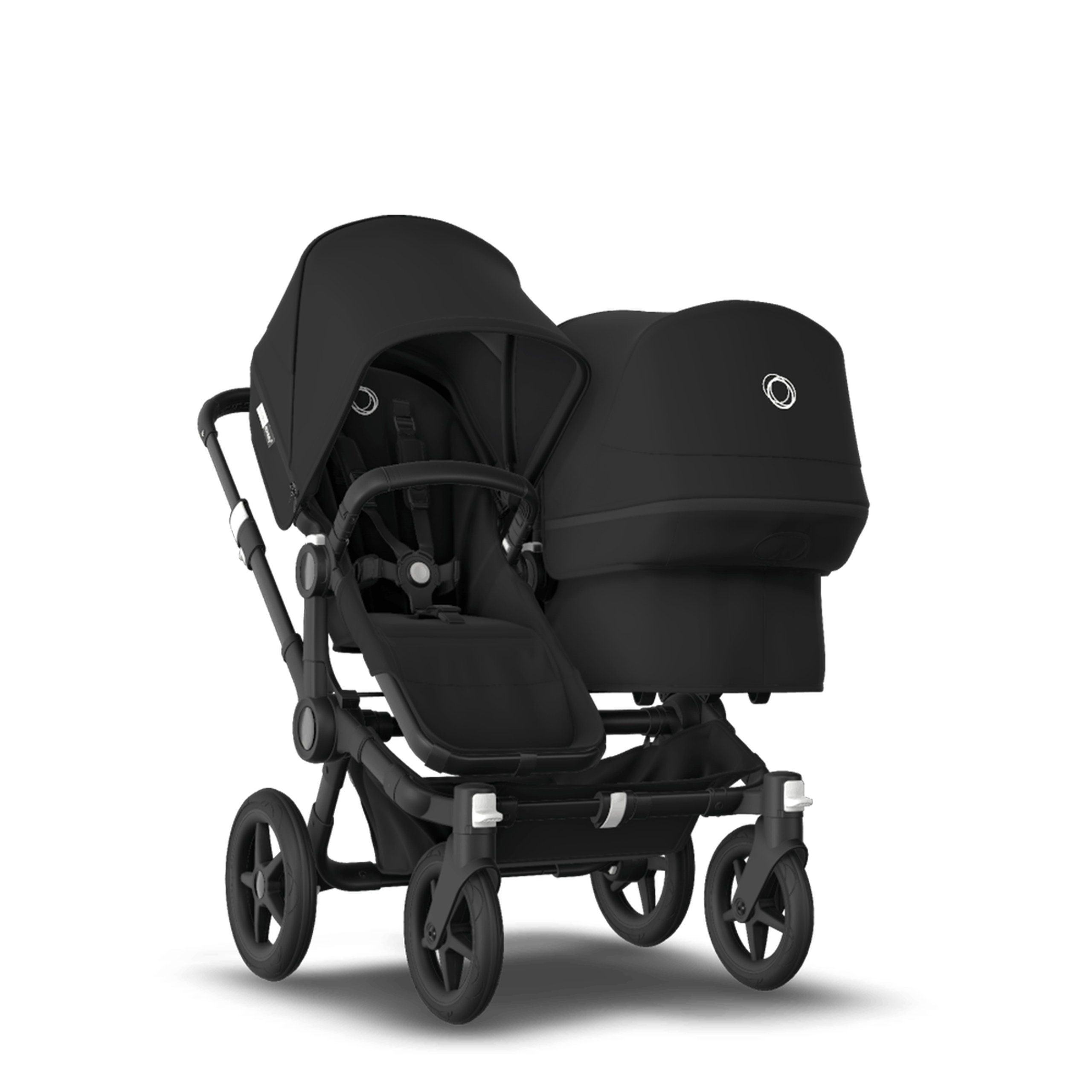US - Bugaboo D3D stroller bundle black black black - Thumbnail Slide 1 of 3