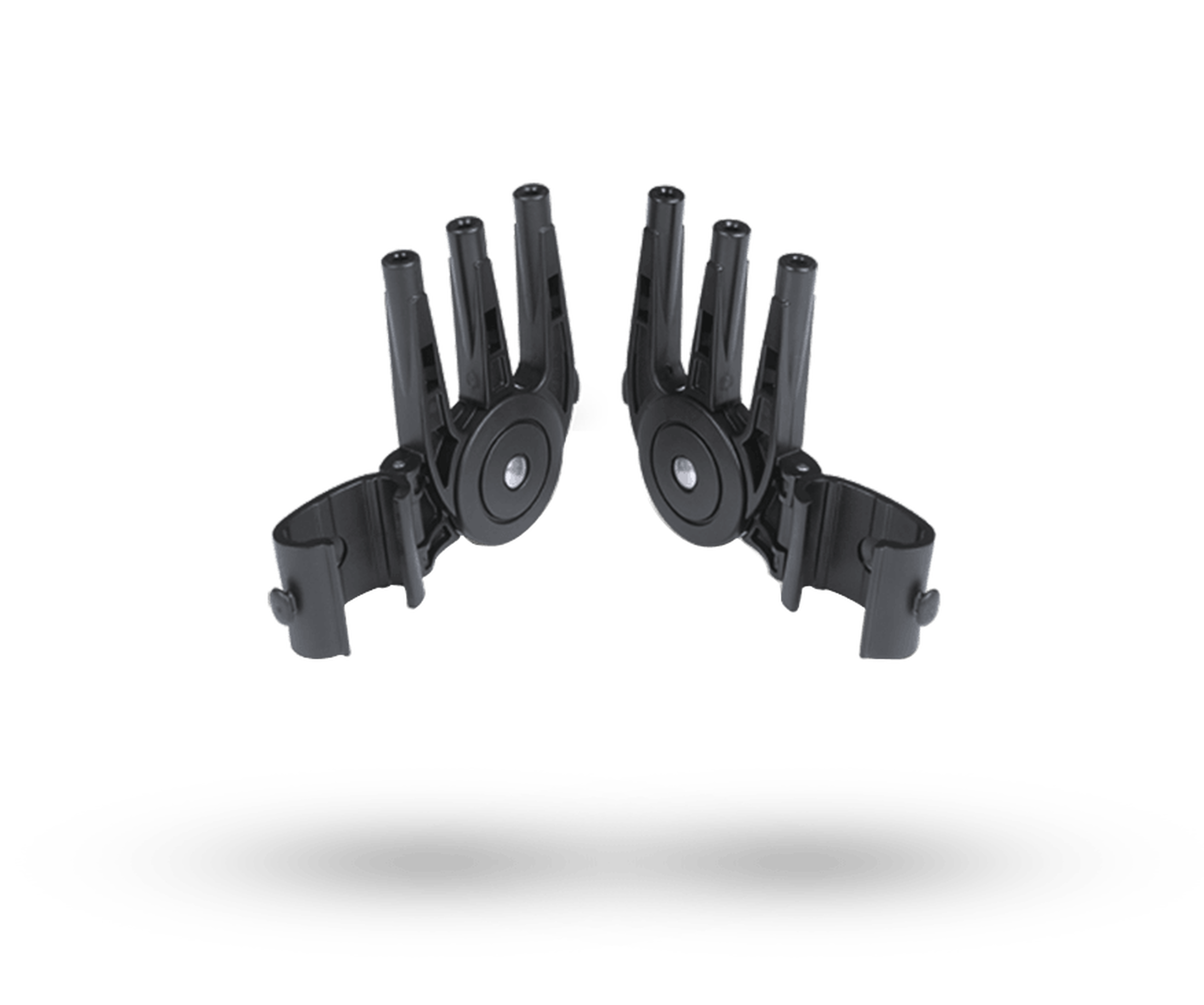 Bugaboo Donkey 5/Buffalo sun canopy clamps R + L - Thumbnail Slide 1 of 1