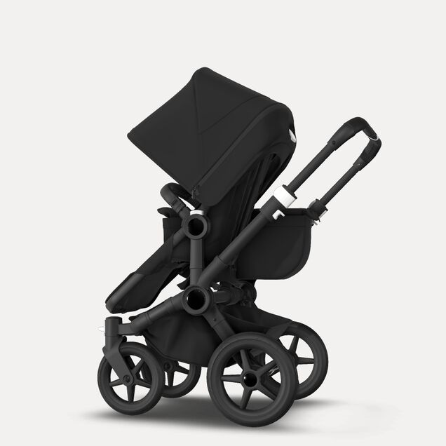Bugaboo Donkey 3 Mono Complete black sun canopy, black seat, black chassis - Main Image Slide 5 of 5