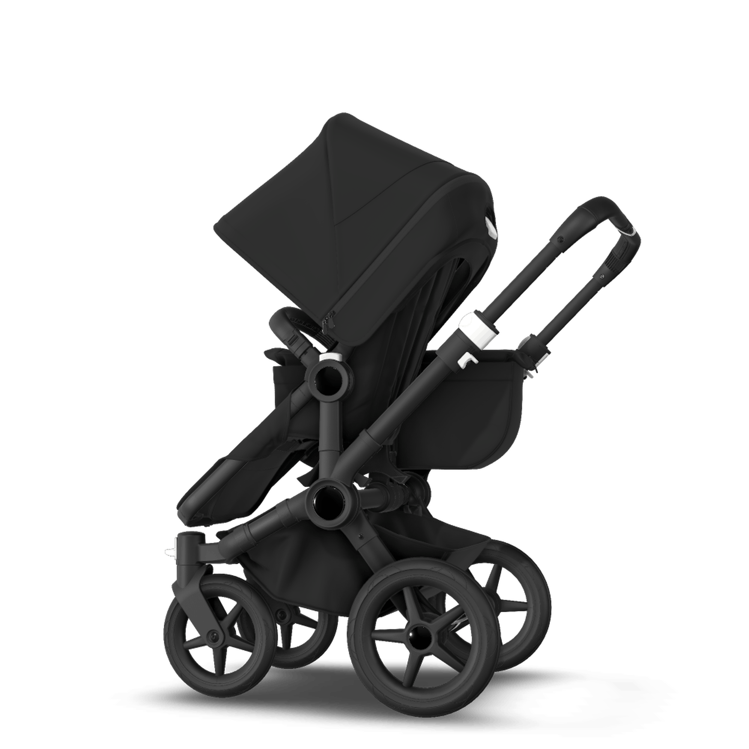 Bugaboo Donkey 3 Mono Complete black sun canopy, black seat, black chassis - Thumbnail Slide 5 of 5