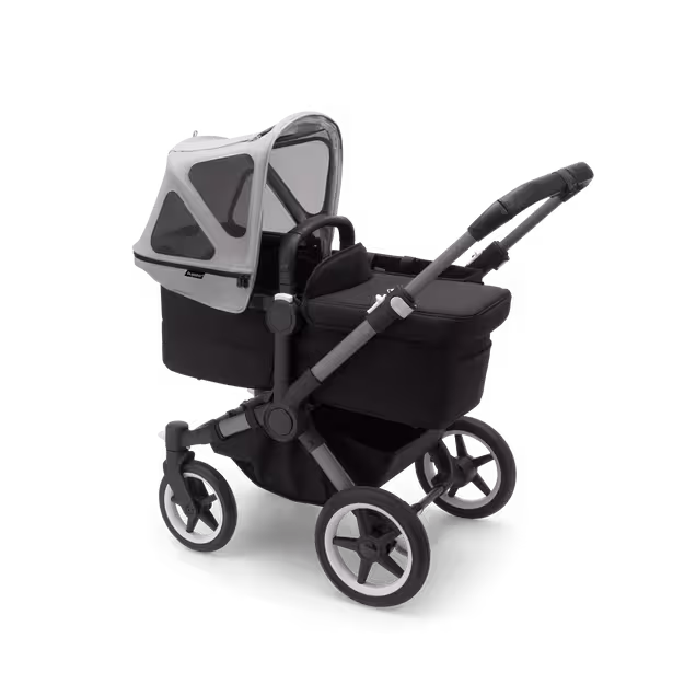 Refurbished Bugaboo Donkey breezy sun canopy MISTY GREY - Main Image Slide 2 of 5