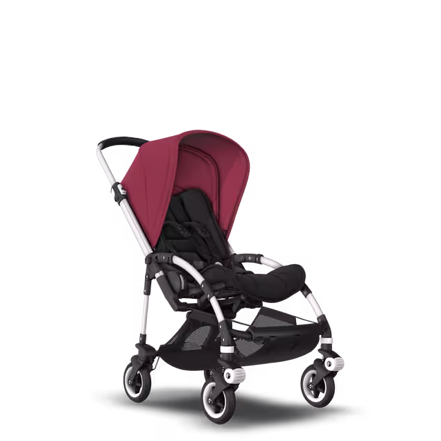 Refurbished Bugaboo Bee5 complete ALU/BLACK-RUBY RED - Main Image Slide 1 of 6